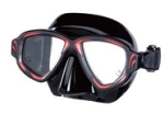 Maske Rock  schwarzes  Silikon